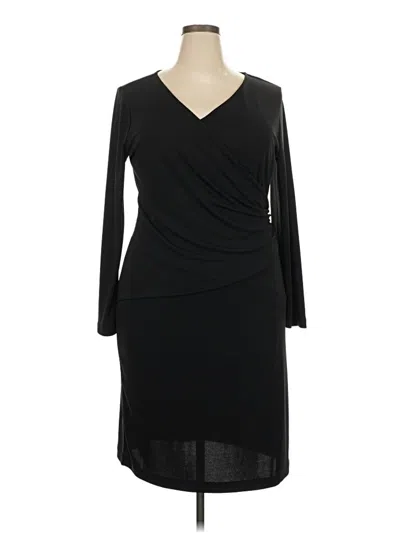 Pre-owned Talbots Cocktail Dress In Black