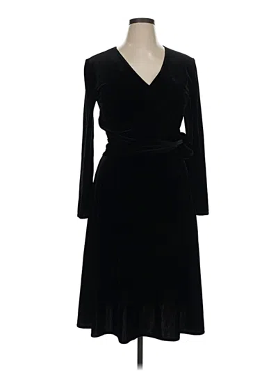 Pre-owned Talbots Cocktail Dress In Black