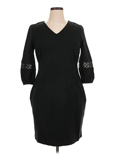 Pre-owned Talbots Cocktail Dress In Black