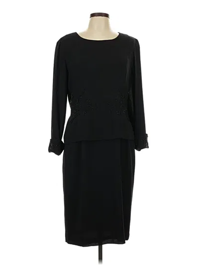 Pre-owned Talbots Cocktail Dress In Black