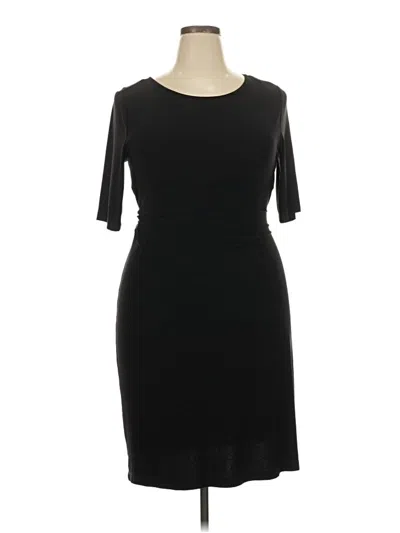 Pre-owned Talbots Cocktail Dress In Black
