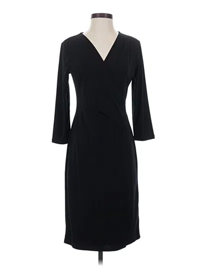 Pre-owned Talbots Cocktail Dress In Black