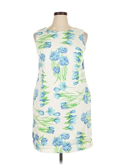 Pre-owned Talbots Cocktail Dress In Blue