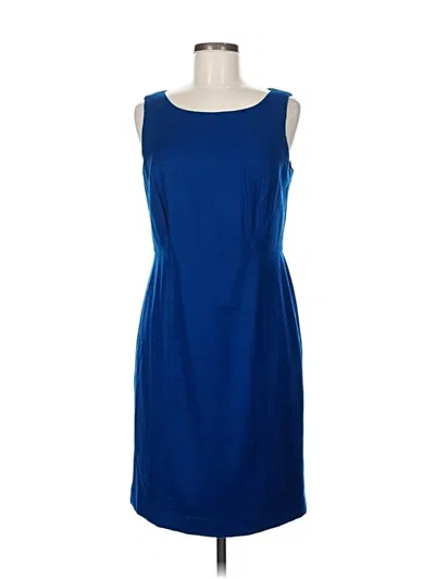 Pre-owned Talbots Cocktail Dress In Blue