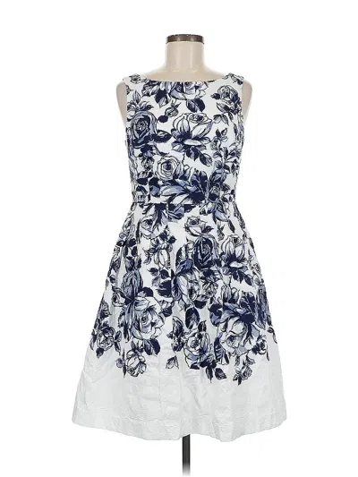 Pre-owned Talbots Cocktail Dress In Blue