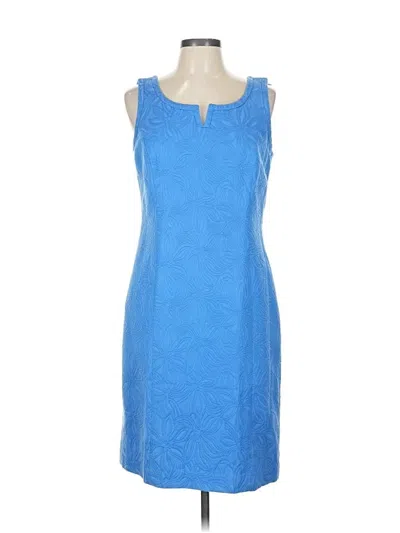 Pre-owned Talbots Cocktail Dress In Blue