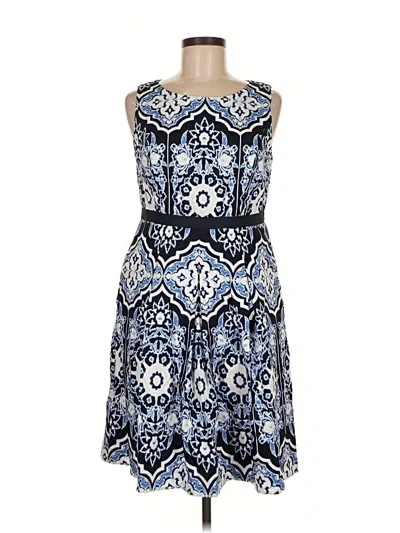 Talbots Cocktail Dress In Blue