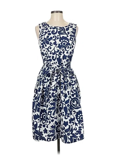 Pre-owned Talbots Cocktail Dress In Blue