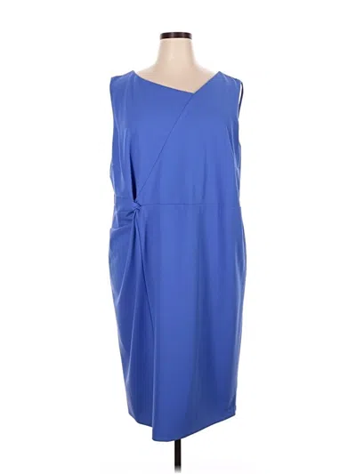 Pre-owned Talbots Cocktail Dress In Blue
