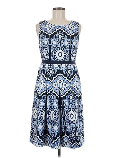 Pre-owned Talbots Cocktail Dress In Blue