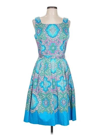 Pre-owned Talbots Cocktail Dress In Blue