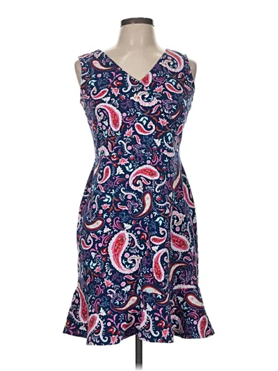 Pre-owned Talbots Cocktail Dress In Blue
