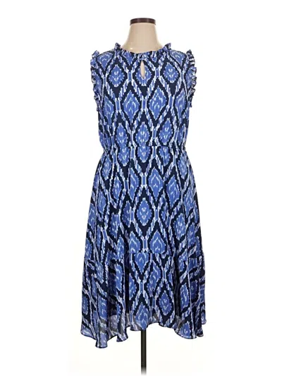 Pre-owned Talbots Cocktail Dress In Blue