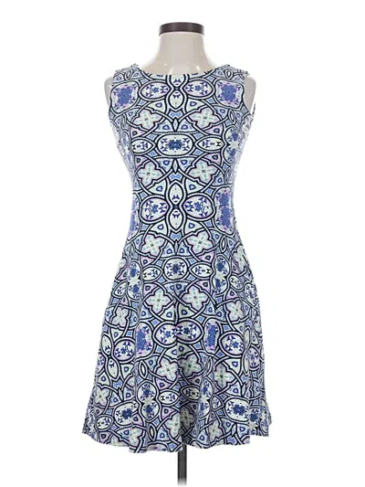 Pre-owned Talbots Cocktail Dress In Blue