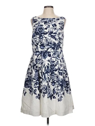 Pre-owned Talbots Cocktail Dress In Blue