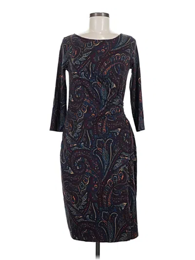 Pre-owned Talbots Cocktail Dress In Blue