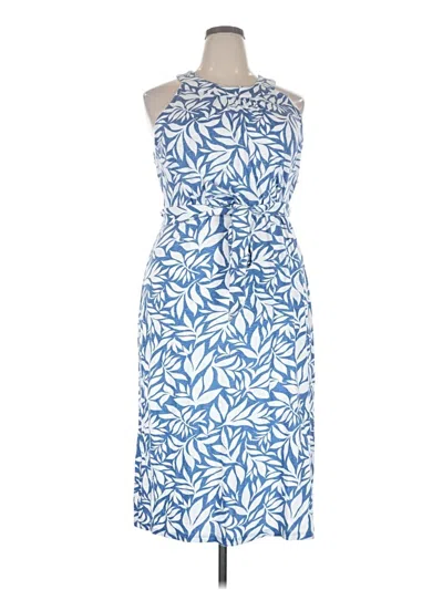 Pre-owned Talbots Cocktail Dress In Blue
