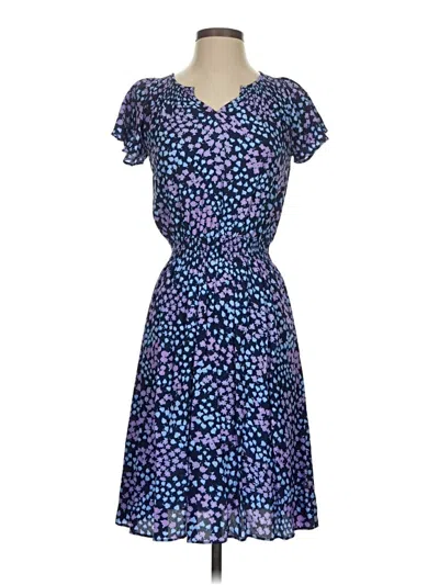 Pre-owned Talbots Cocktail Dress In Blue