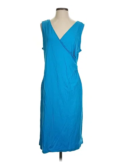 Pre-owned Talbots Cocktail Dress In Blue