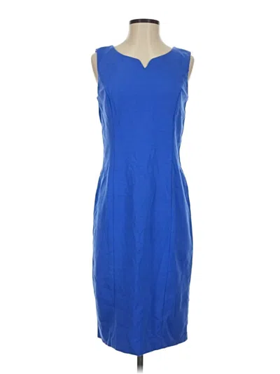 Talbots Cocktail Dress In Blue