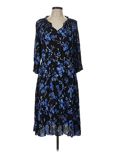 Pre-owned Talbots Cocktail Dress In Blue