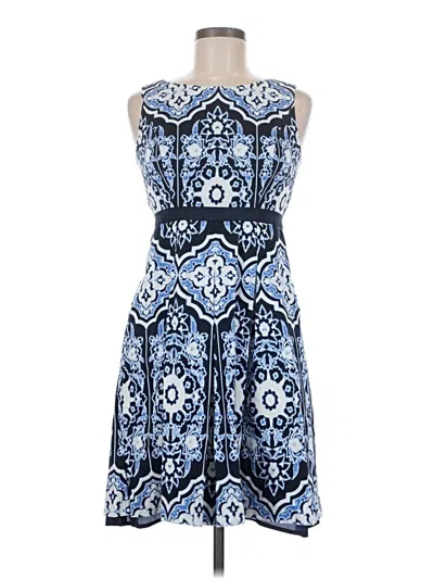 Pre-owned Talbots Cocktail Dress In Blue