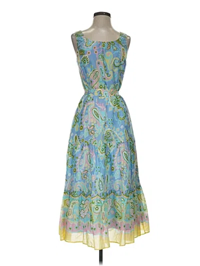 Pre-owned Talbots Cocktail Dress In Blue