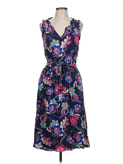 Pre-owned Talbots Cocktail Dress In Blue