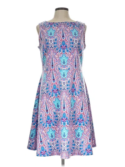 Pre-owned Talbots Cocktail Dress In Blue