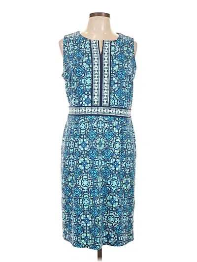 Pre-owned Talbots Cocktail Dress In Blue