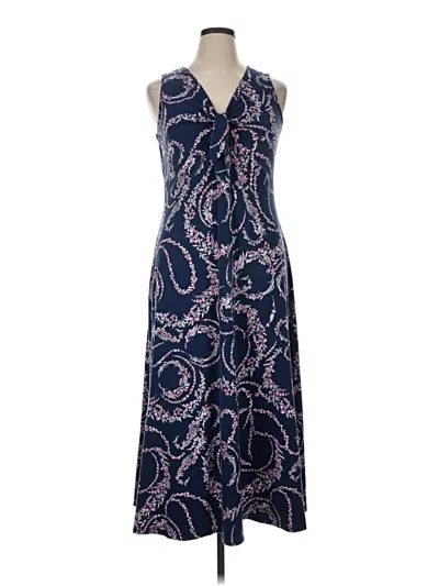 Pre-owned Talbots Cocktail Dress In Blue