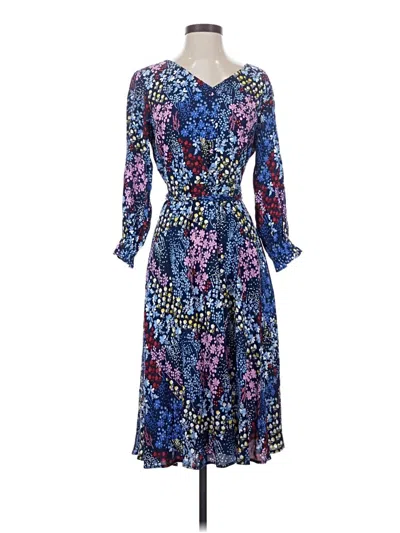 Pre-owned Talbots Cocktail Dress In Blue