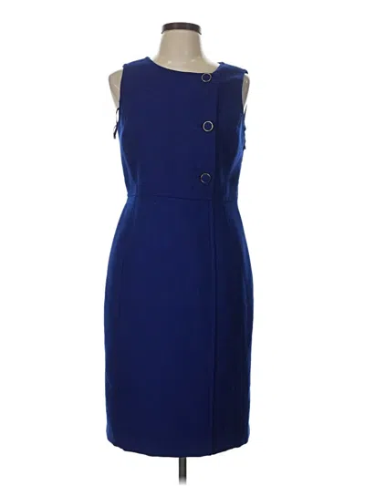 Pre-owned Talbots Cocktail Dress In Blue