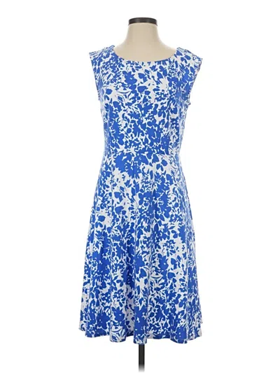 Pre-owned Talbots Cocktail Dress In Blue