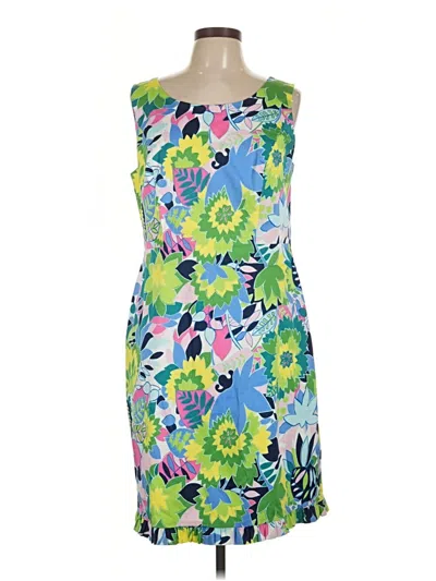 Pre-owned Talbots Cocktail Dress In Blue