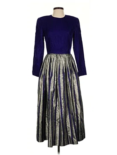 Pre-owned Talbots Cocktail Dress In Blue