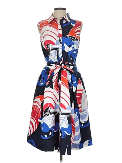 Talbots Cocktail Dress In Blue