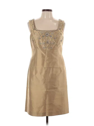 Pre-owned Talbots Cocktail Dress In Brown