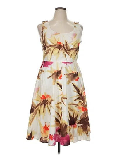 Pre-owned Talbots Cocktail Dress In Brown
