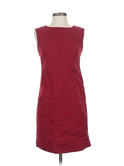 Pre-owned Talbots Cocktail Dress In Burgundy