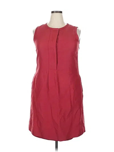 Pre-owned Talbots Cocktail Dress In Burgundy