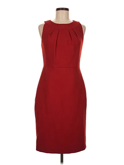 Pre-owned Talbots Cocktail Dress In Burgundy