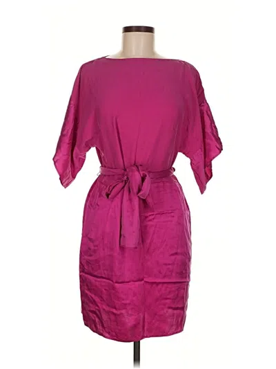 Pre-owned Talbots Cocktail Dress In Burgundy