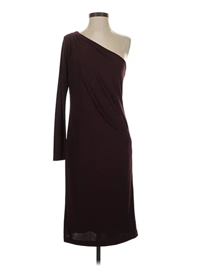 Pre-owned Talbots Cocktail Dress In Burgundy