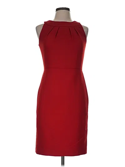 Pre-owned Talbots Cocktail Dress In Burgundy
