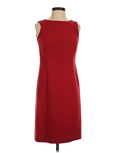 Pre-owned Talbots Cocktail Dress In Burgundy