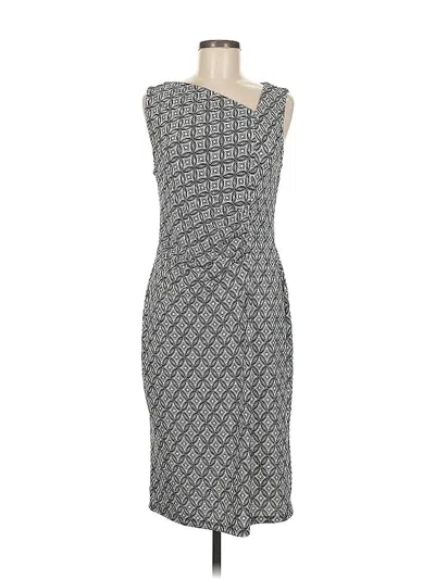 Pre-owned Talbots Cocktail Dress In Gray