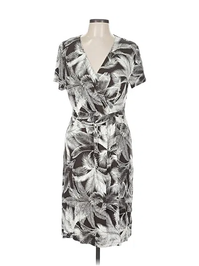 Pre-owned Talbots Cocktail Dress In Gray