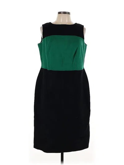 Pre-owned Talbots Cocktail Dress In Green