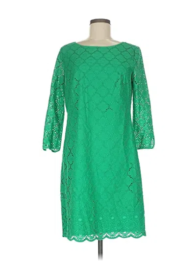 Pre-owned Talbots Cocktail Dress In Green